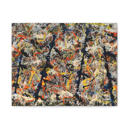 Blue Poles By Jackson Pollock