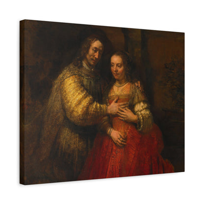 The Jewish Bride By Rembrandt