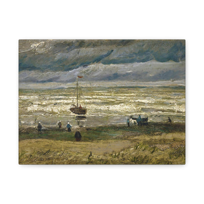 Beach at Scheveningen in Stormy Weather By Vincent van Gogh