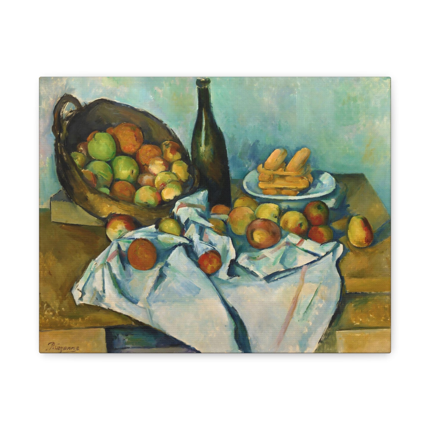 The Basket of Apples By Paul Cézanne