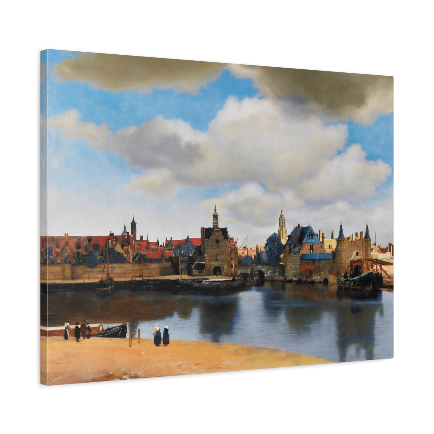 View of Delft By Johannes Vermeer