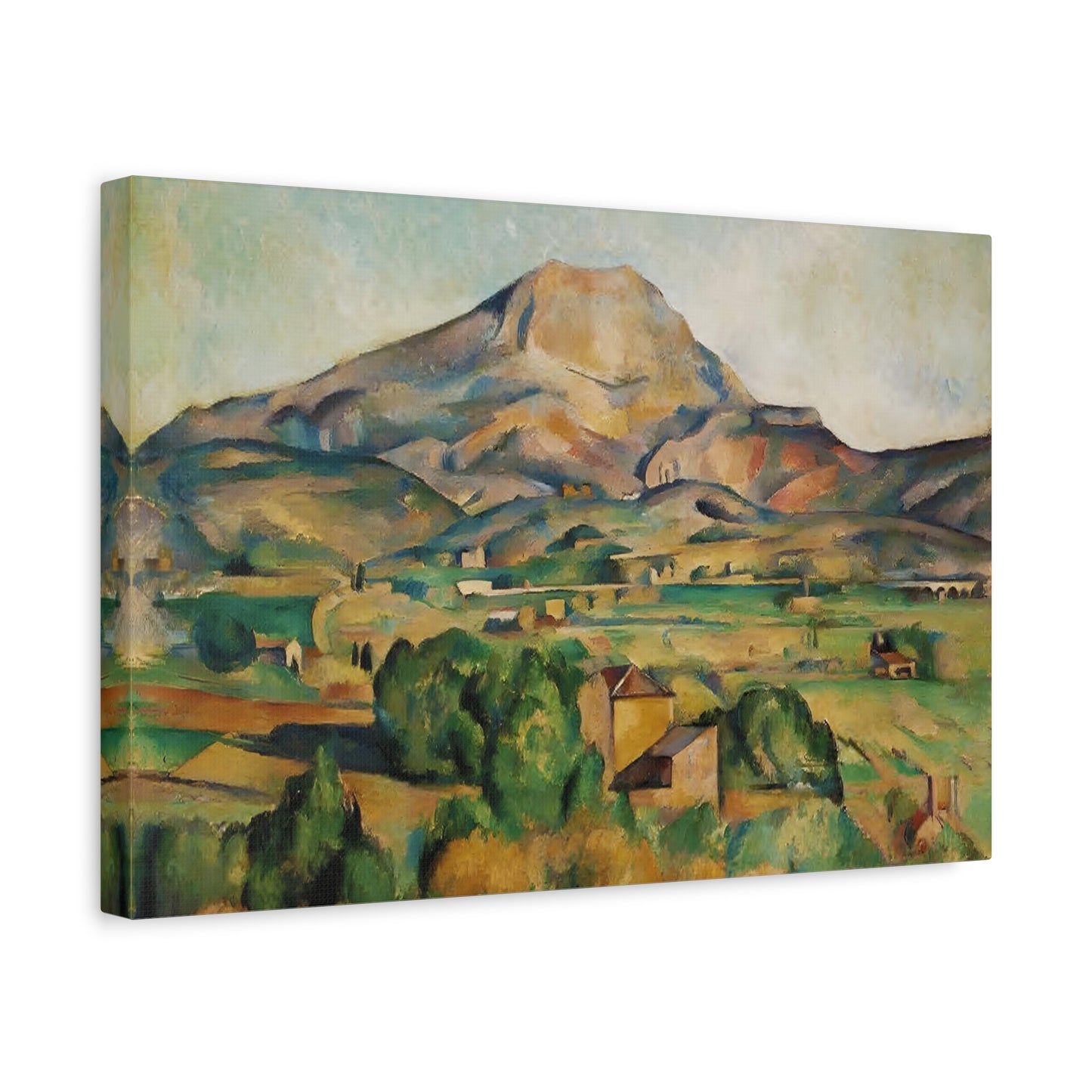 Mont Sainte-Victoire Seen from Bellevue By Paul Cézanne