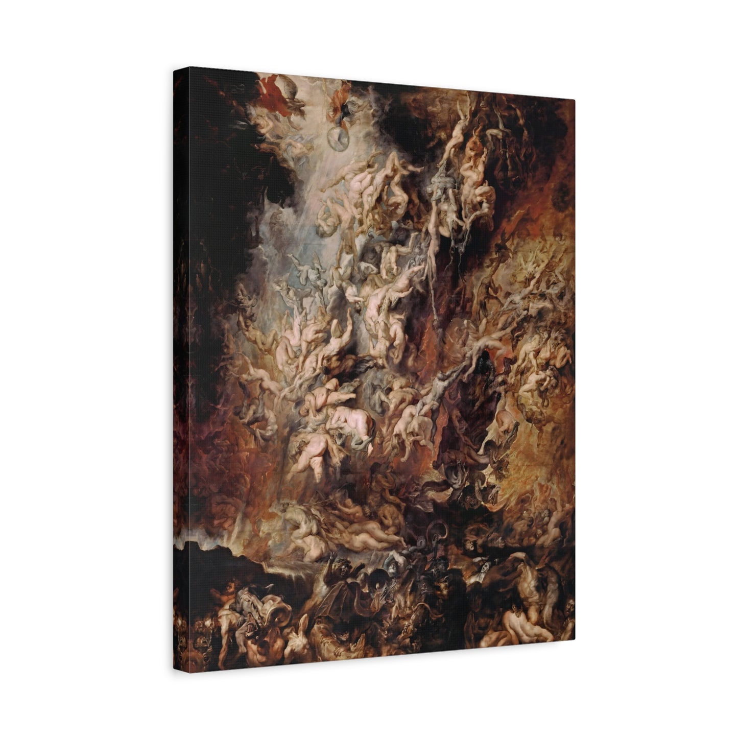 The Fall of the Damned By Peter Paul Rubens