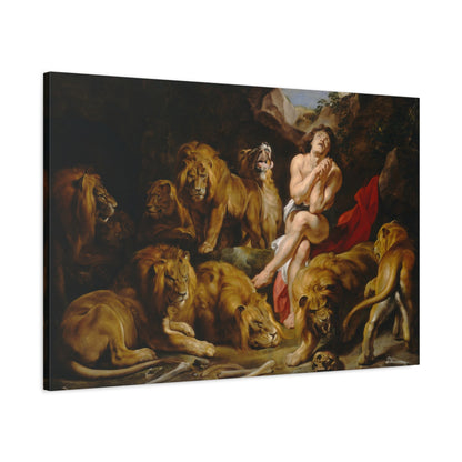 Daniel in the Lions' Den By Peter Paul Rubens