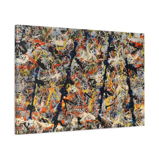 Blue Poles By Jackson Pollock