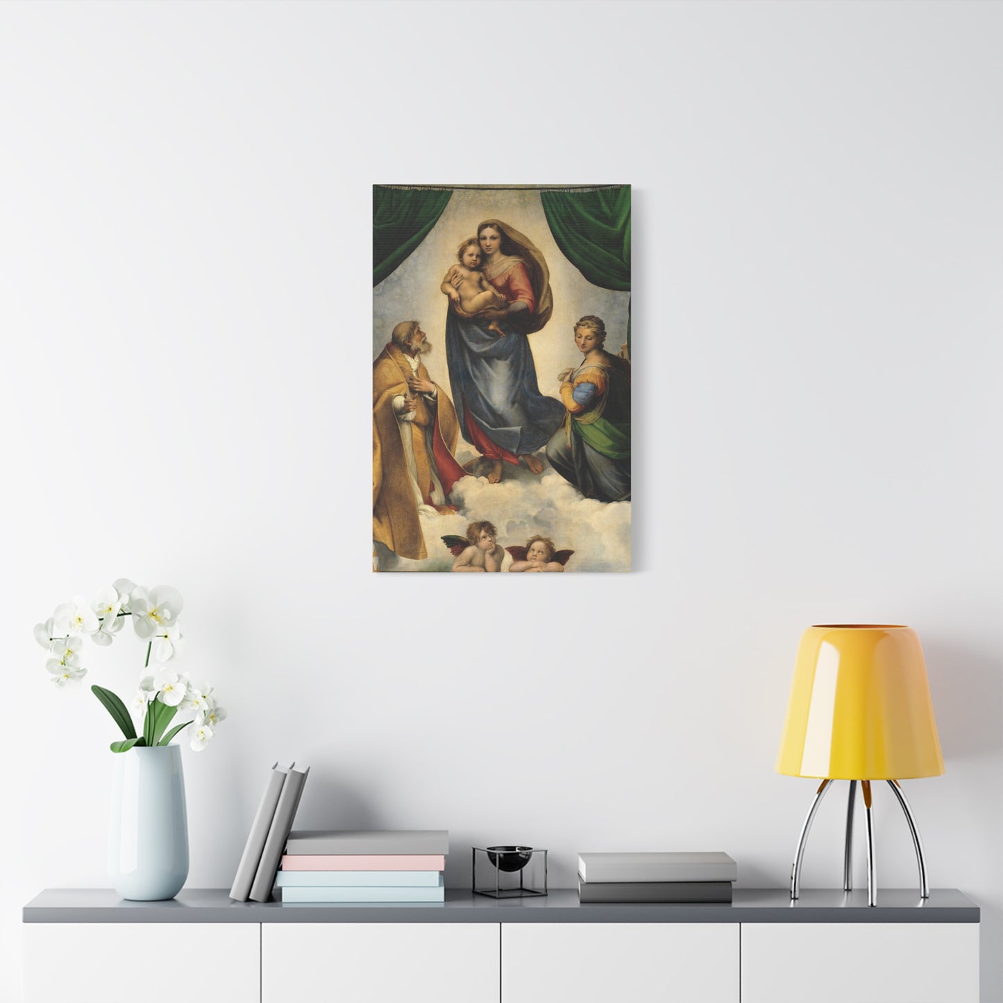 Sistine Madonna By Raphael