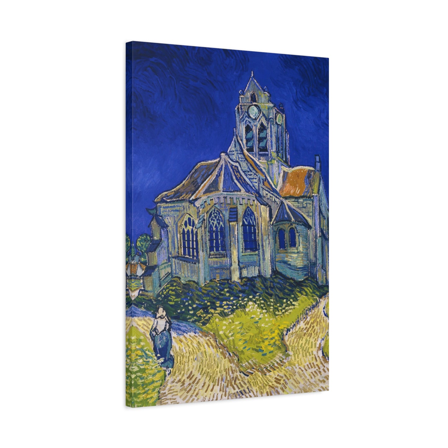 The Church at Auvers By Vincent van Gogh