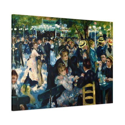 Bal du Moulin de la Galette By Pierre-Auguste Renoir