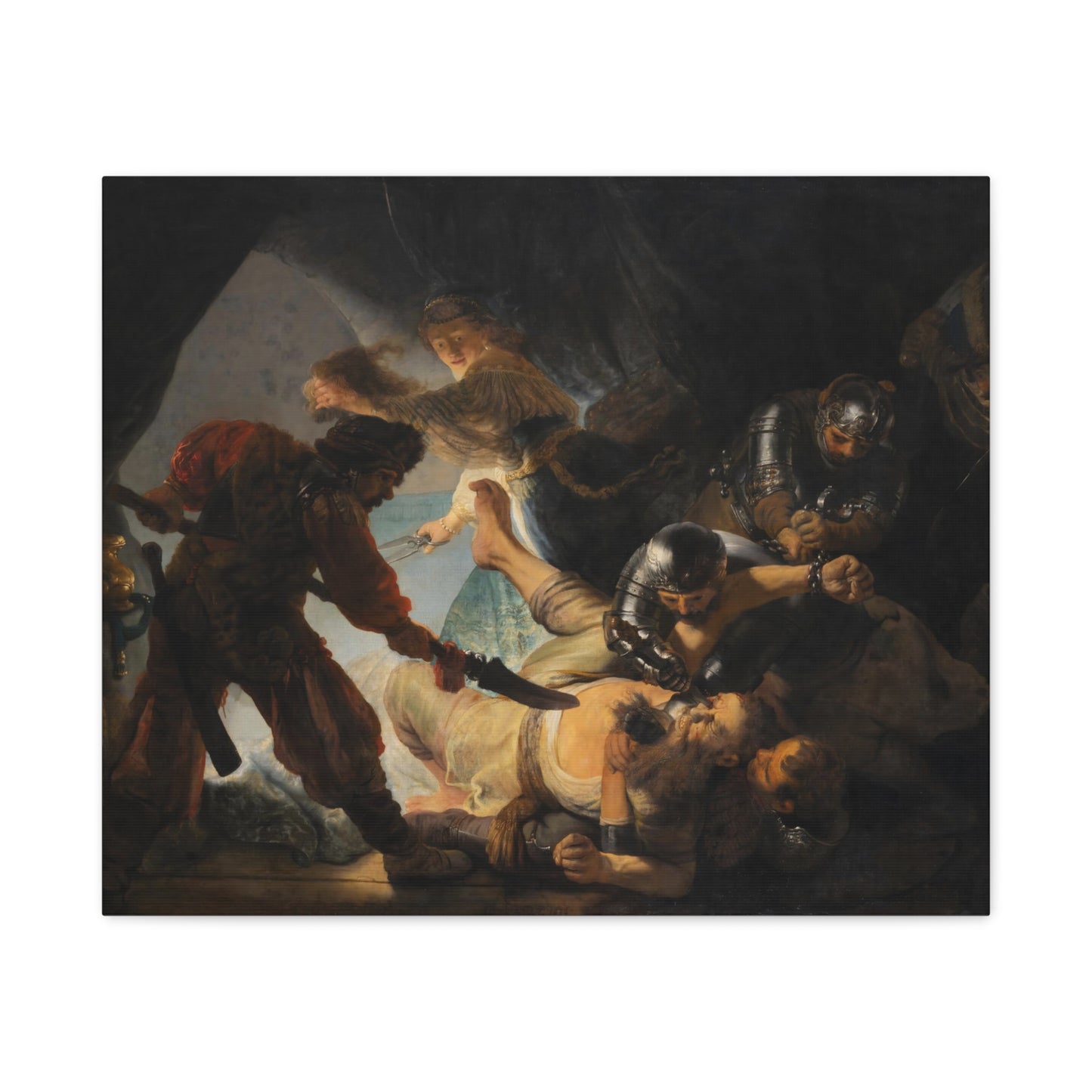 The Blinding of Samson By Rembrandt