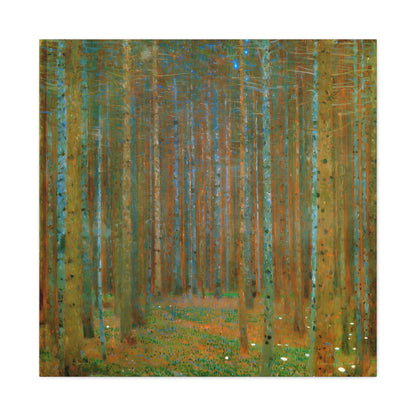 Fir Forest I By Gustav Klimt