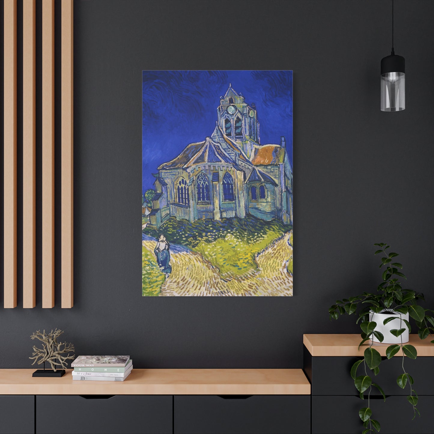 The Church at Auvers By Vincent van Gogh