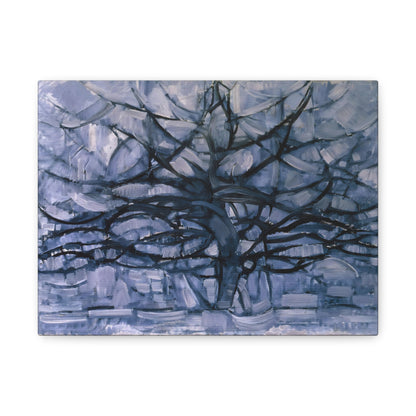 Gray Tree By Piet Mondrian