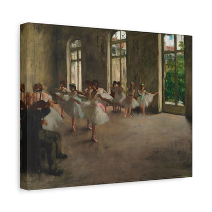 Ballet Rehearsal By Edgar Degas