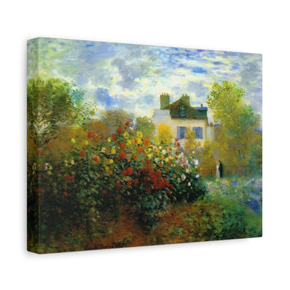 The Garden of Monet at Argenteuil By Claude Monet