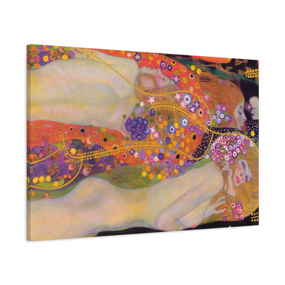 Water Serpents II By Gustav Klimt