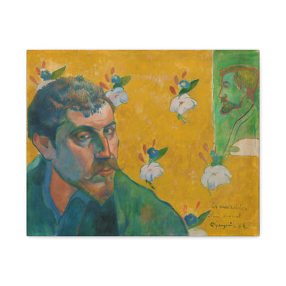 Self-Portrait with Portrait of Bernard By Eugène Henri Paul Gauguin