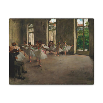 Ballet Rehearsal By Edgar Degas