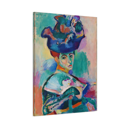 Woman with a Hat By Henri Matisse