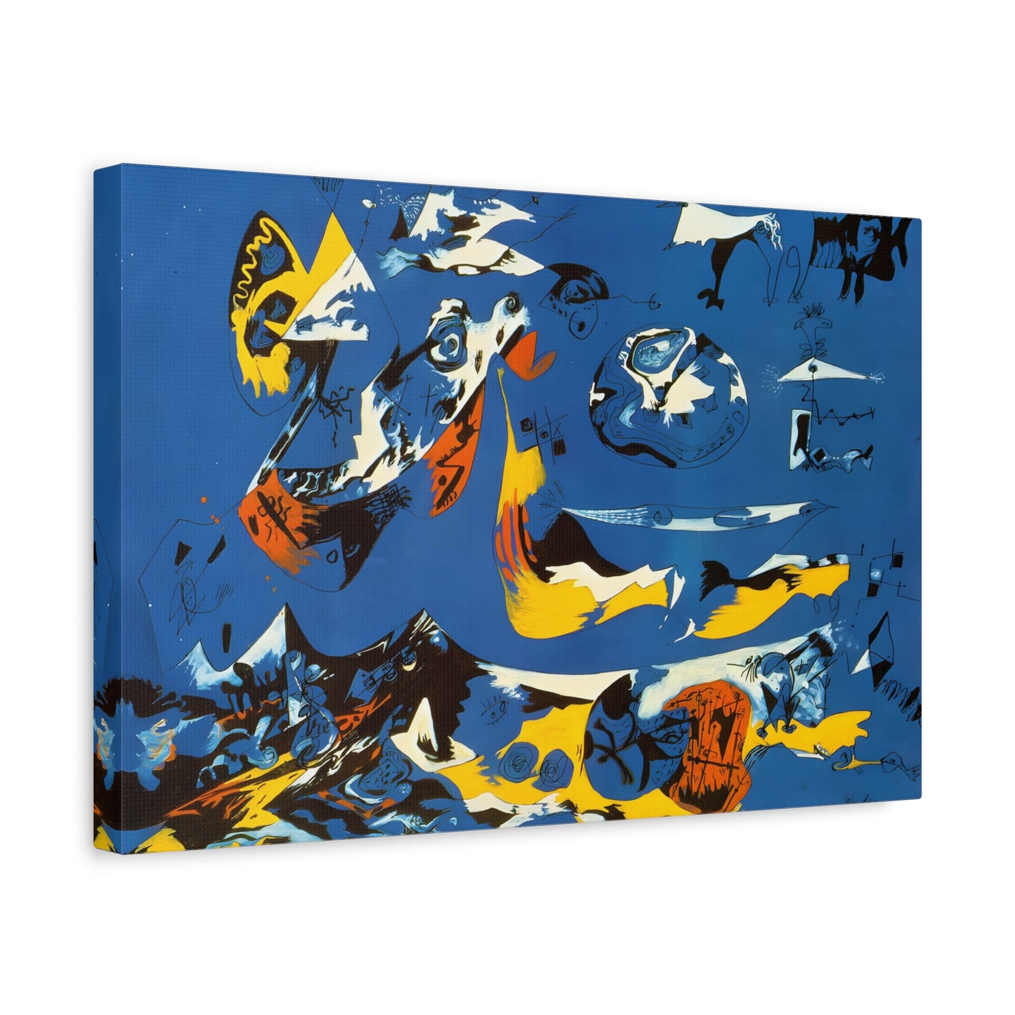 Blue (Moby Dick) By Jackson Pollock