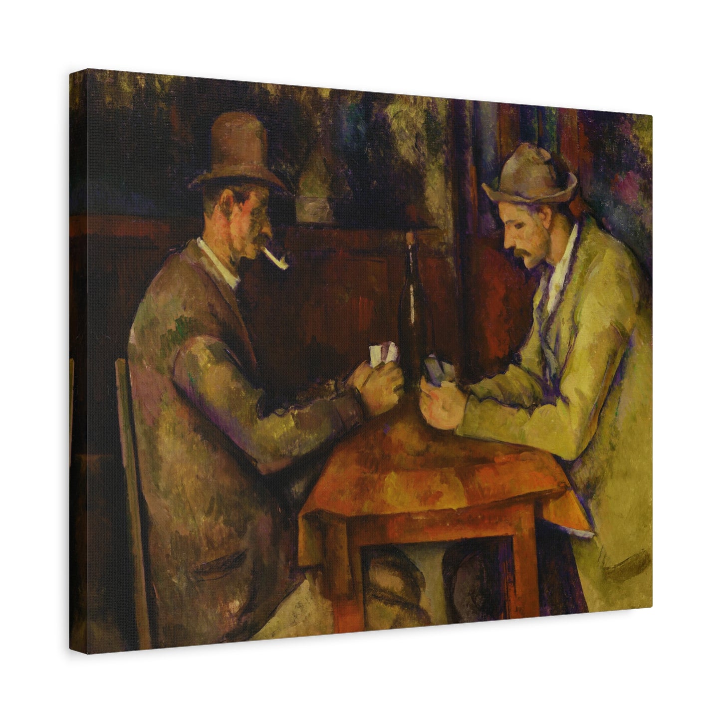 The Card Players By Paul Cézanne