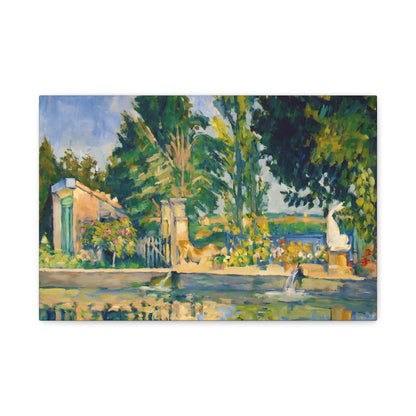 Jas de Bouffan, The Pool By Paul Cézanne