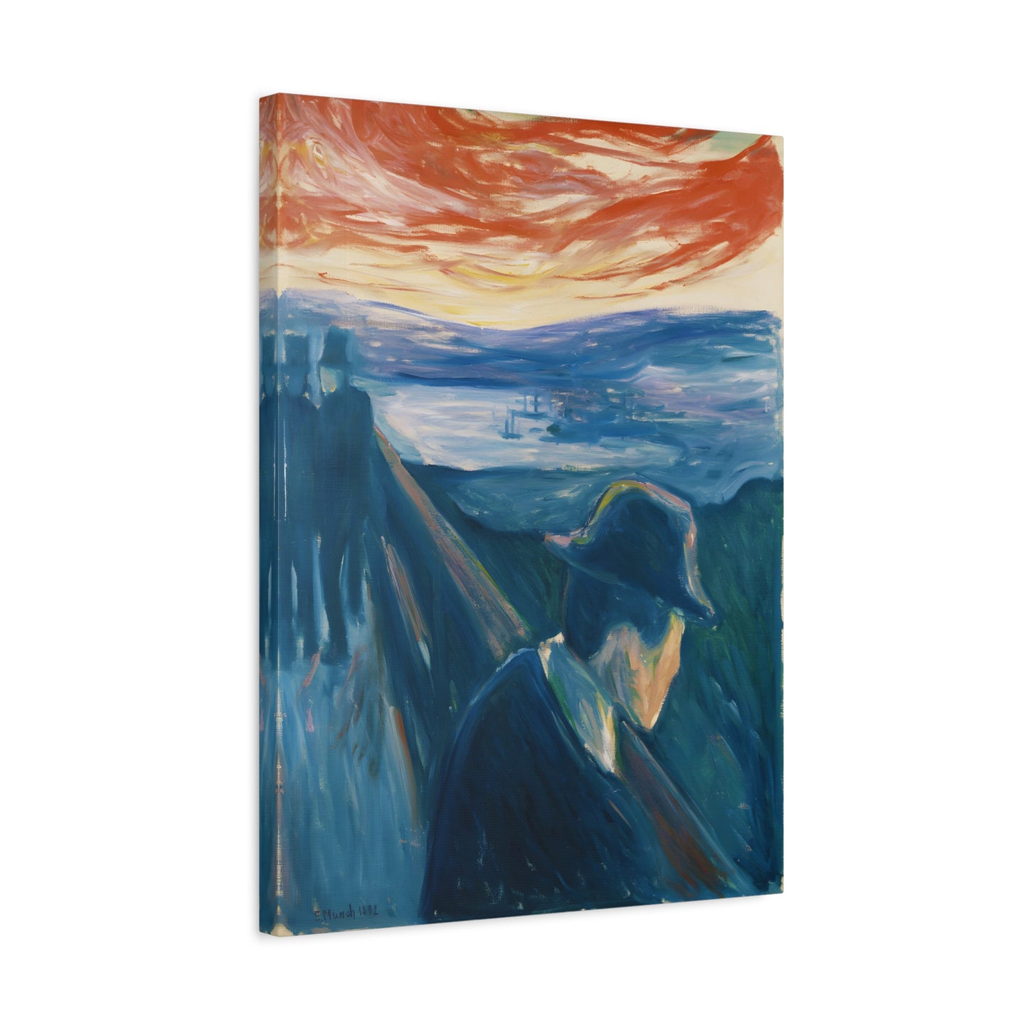 Sick Mood at Sunset. Despair By Edvard Munch