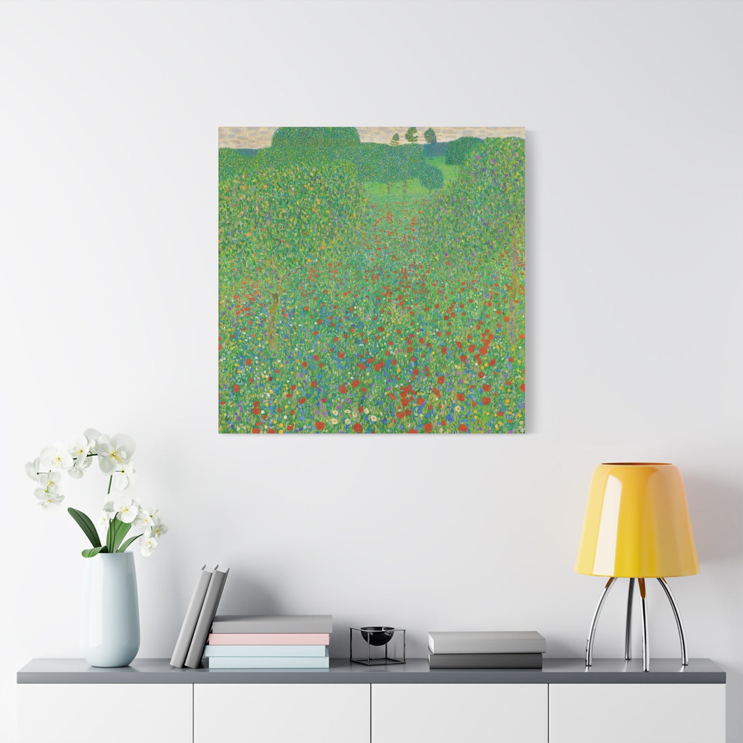 Poppy Field By Gustav Klimt