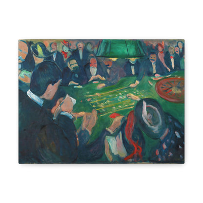 By the Roulette By Edvard Munch