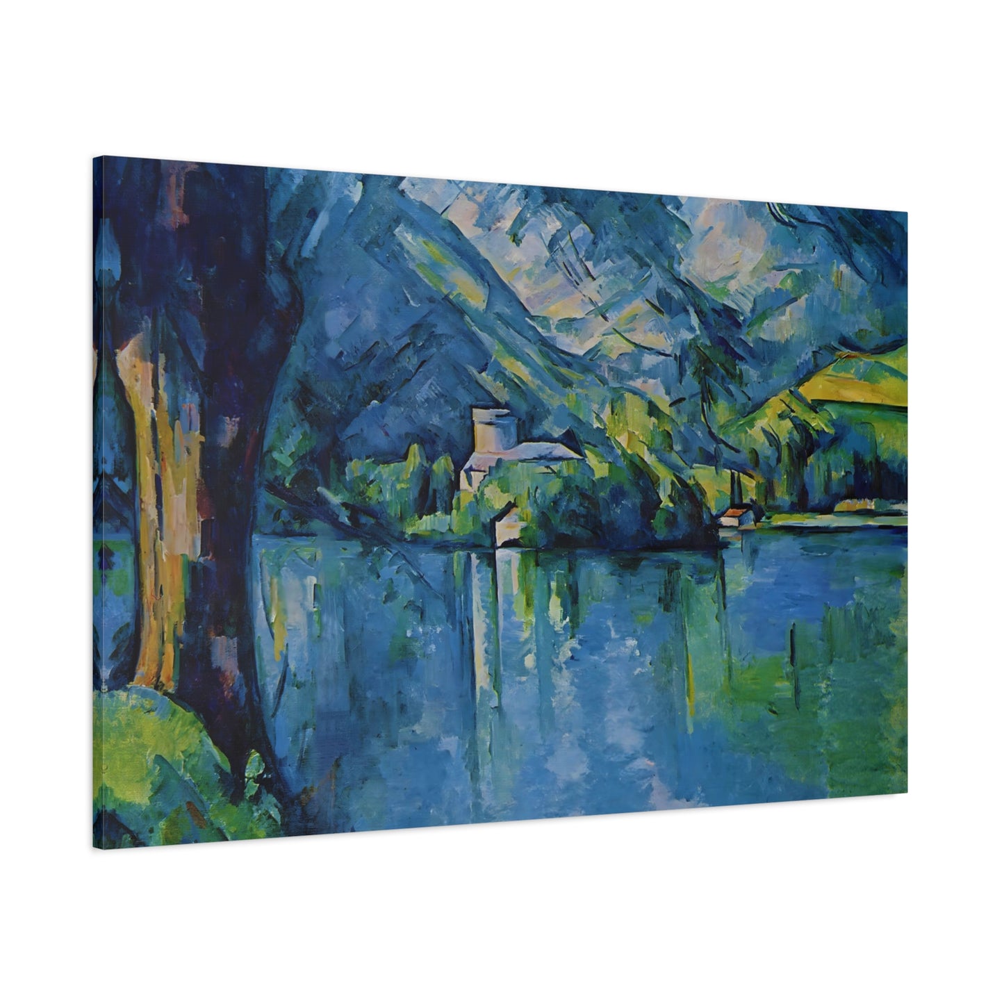 The Lac d'Annecy By Paul Cézanne