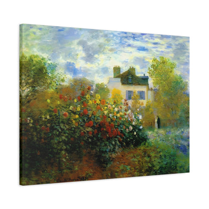 The Garden of Monet at Argenteuil By Claude Monet