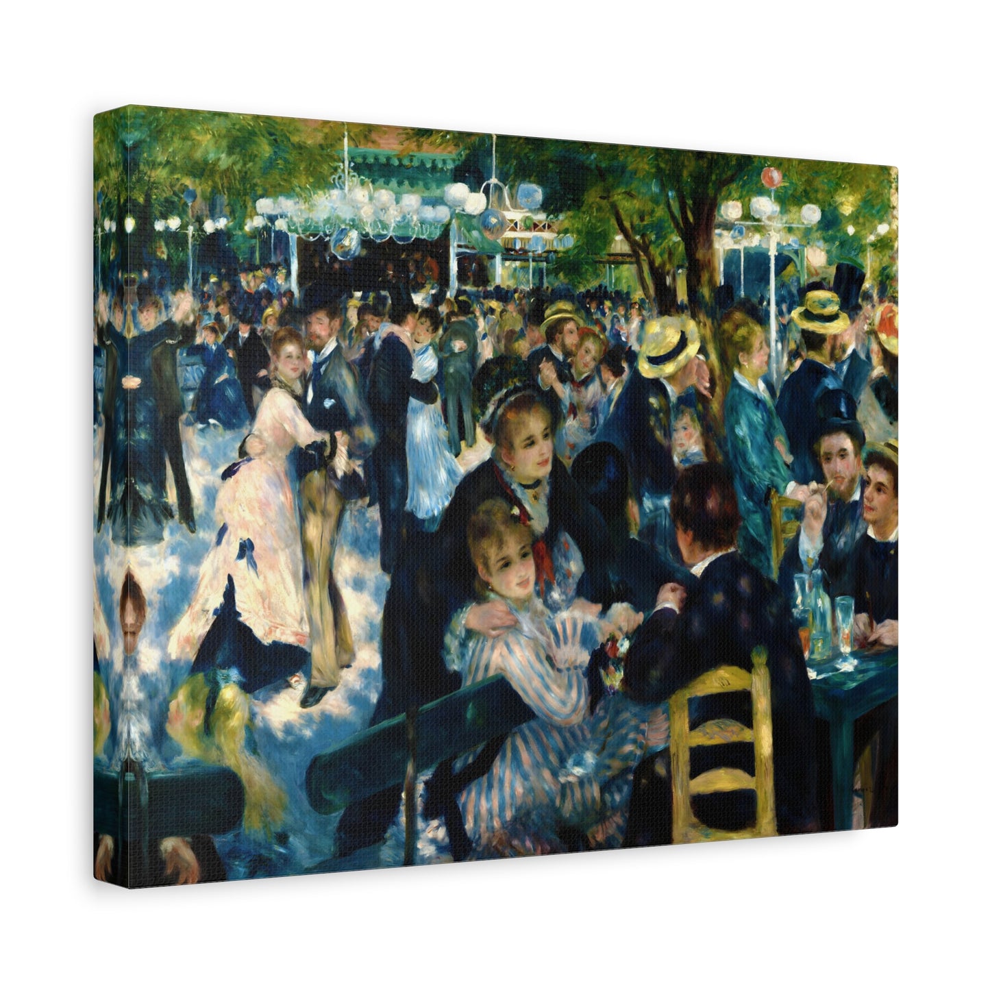 Bal du Moulin de la Galette By Pierre-Auguste Renoir