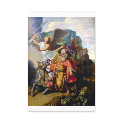 Balaam and the Ass By Rembrandt