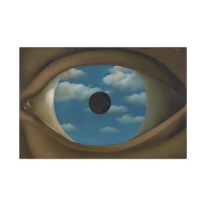 The False Mirror By René Magritte