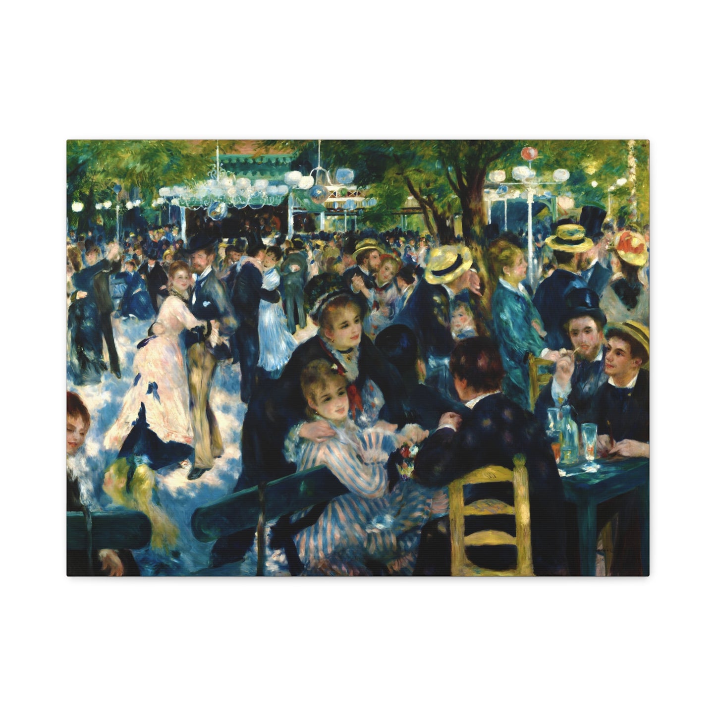 Bal du Moulin de la Galette By Pierre-Auguste Renoir