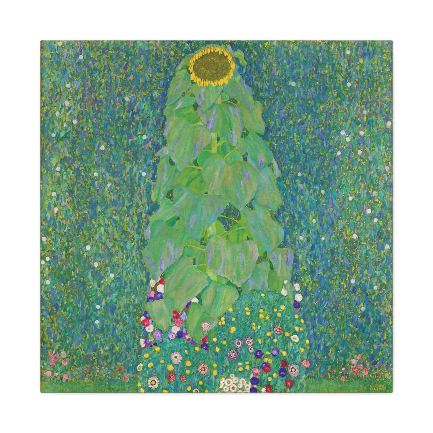 The Sunflower By Gustav Klimt