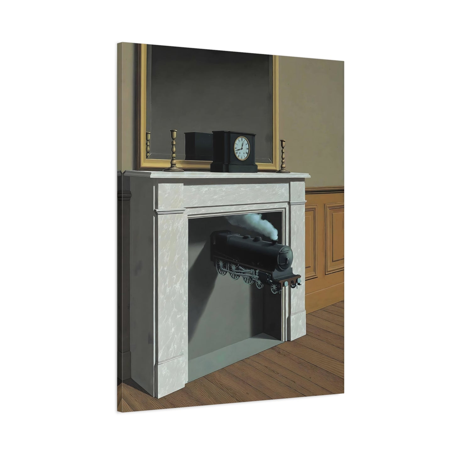 Time Transfixed By René Magritte