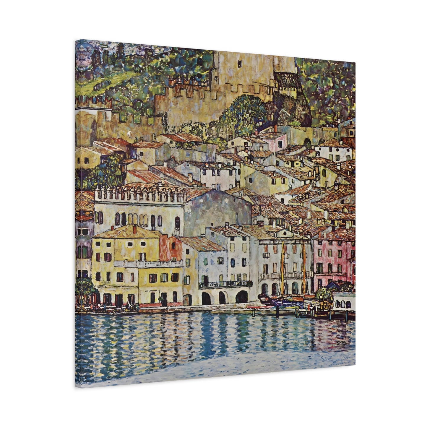 Malcesine on Lake Garda By Gustav Klimt