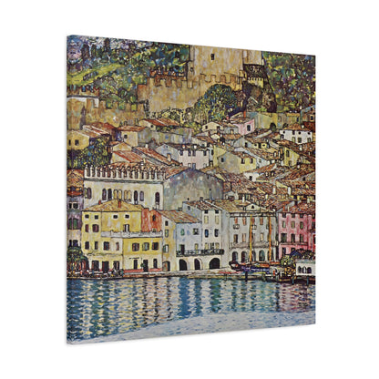 Malcesine on Lake Garda By Gustav Klimt