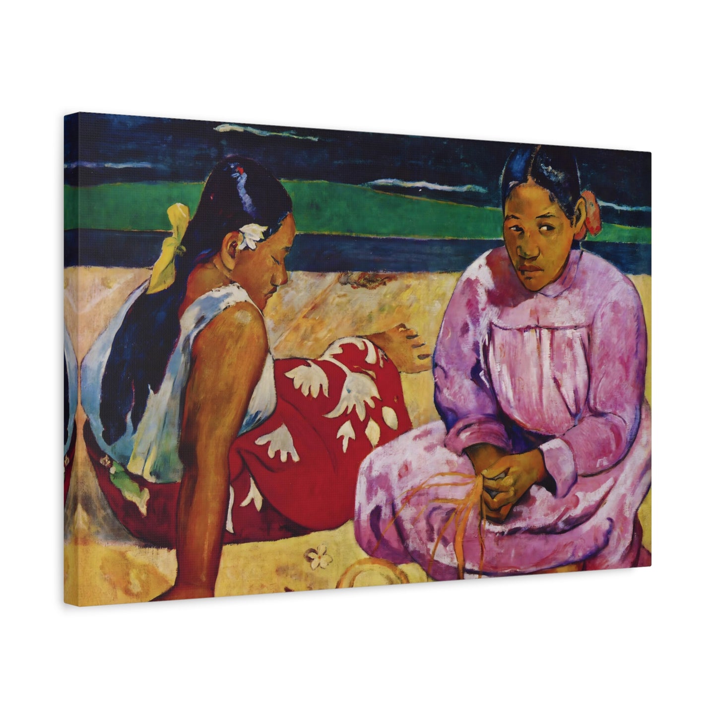 Tahitian Women on the Beach By Eugène Henri Paul Gauguin