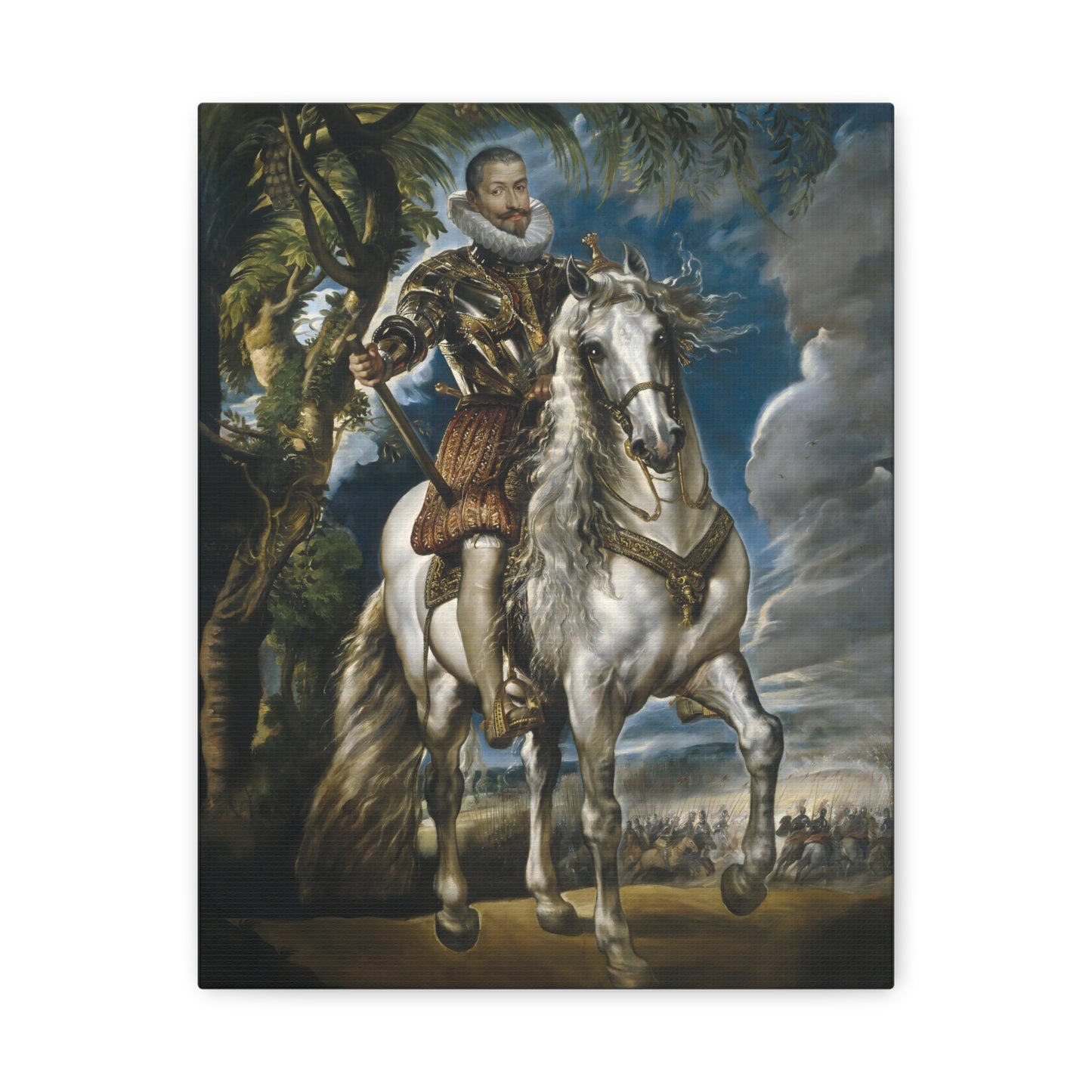 Equestrian Portrait of the Duke of Lerma By Peter Paul Rubens