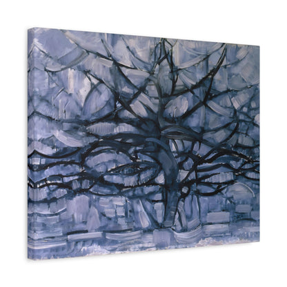 Gray Tree By Piet Mondrian