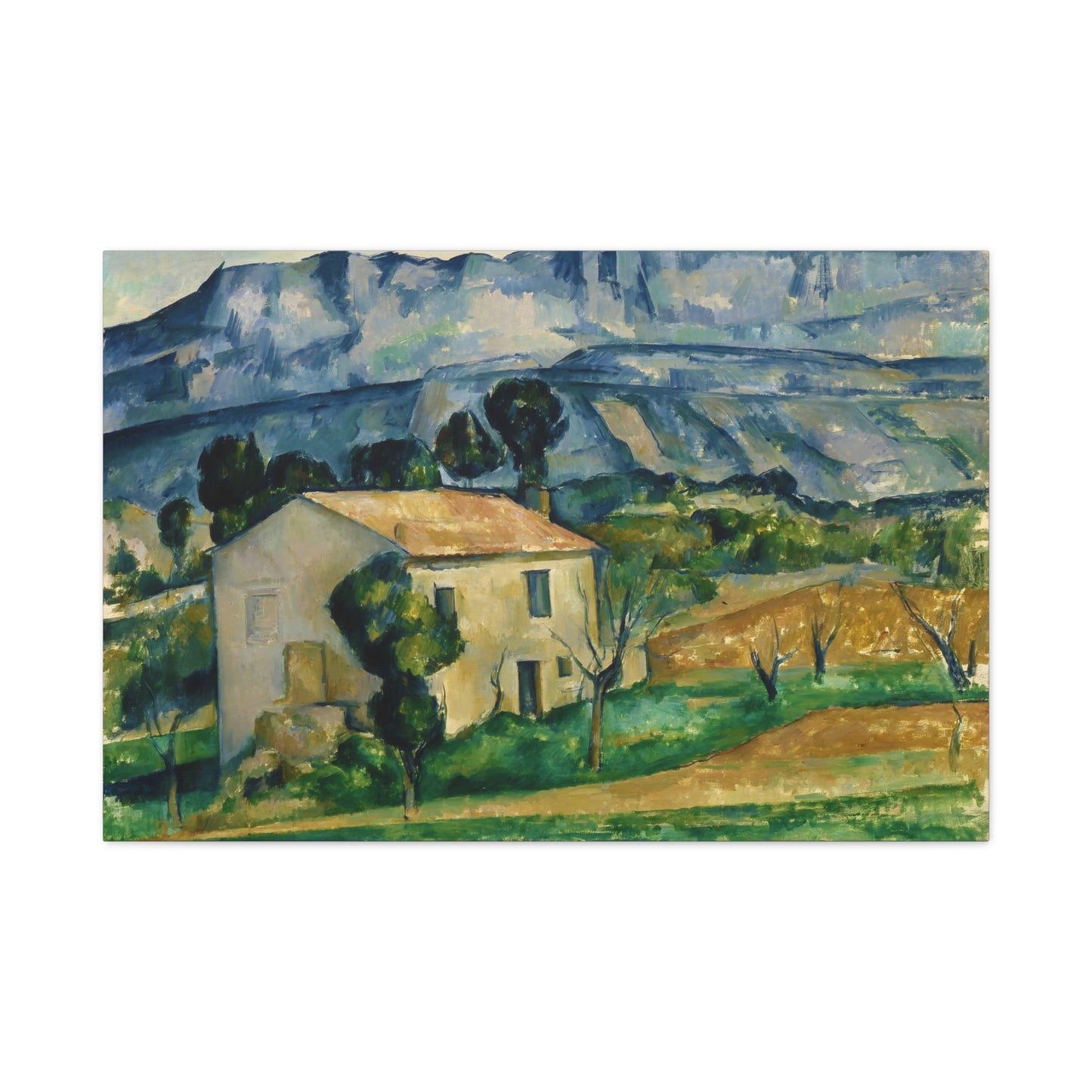 House in Provence By Paul Cézanne