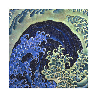 Feminine Wave By Katsushika Hokusai