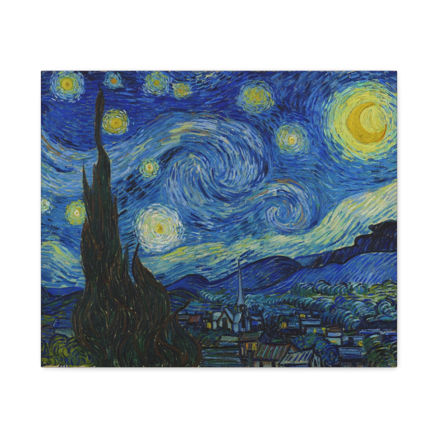 The Starry Night By Vincent van Gogh