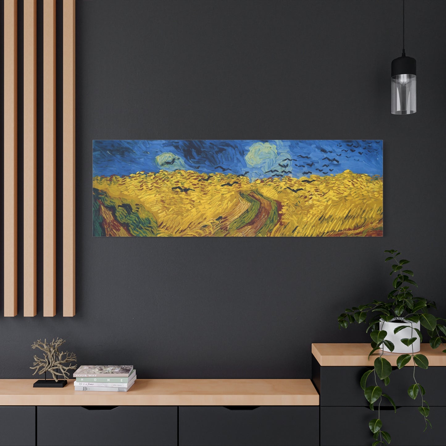 Wheatfield with Crows By Vincent van Gogh