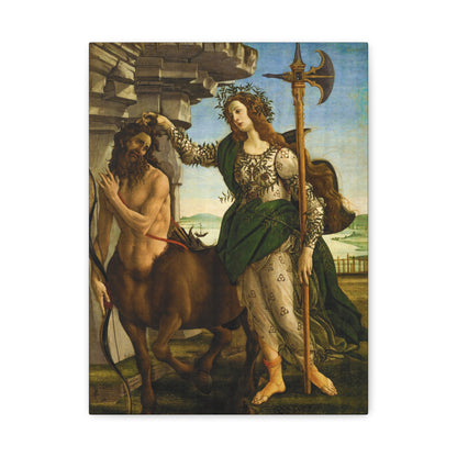 Pallas and the Centaur By Sandro Botticelli