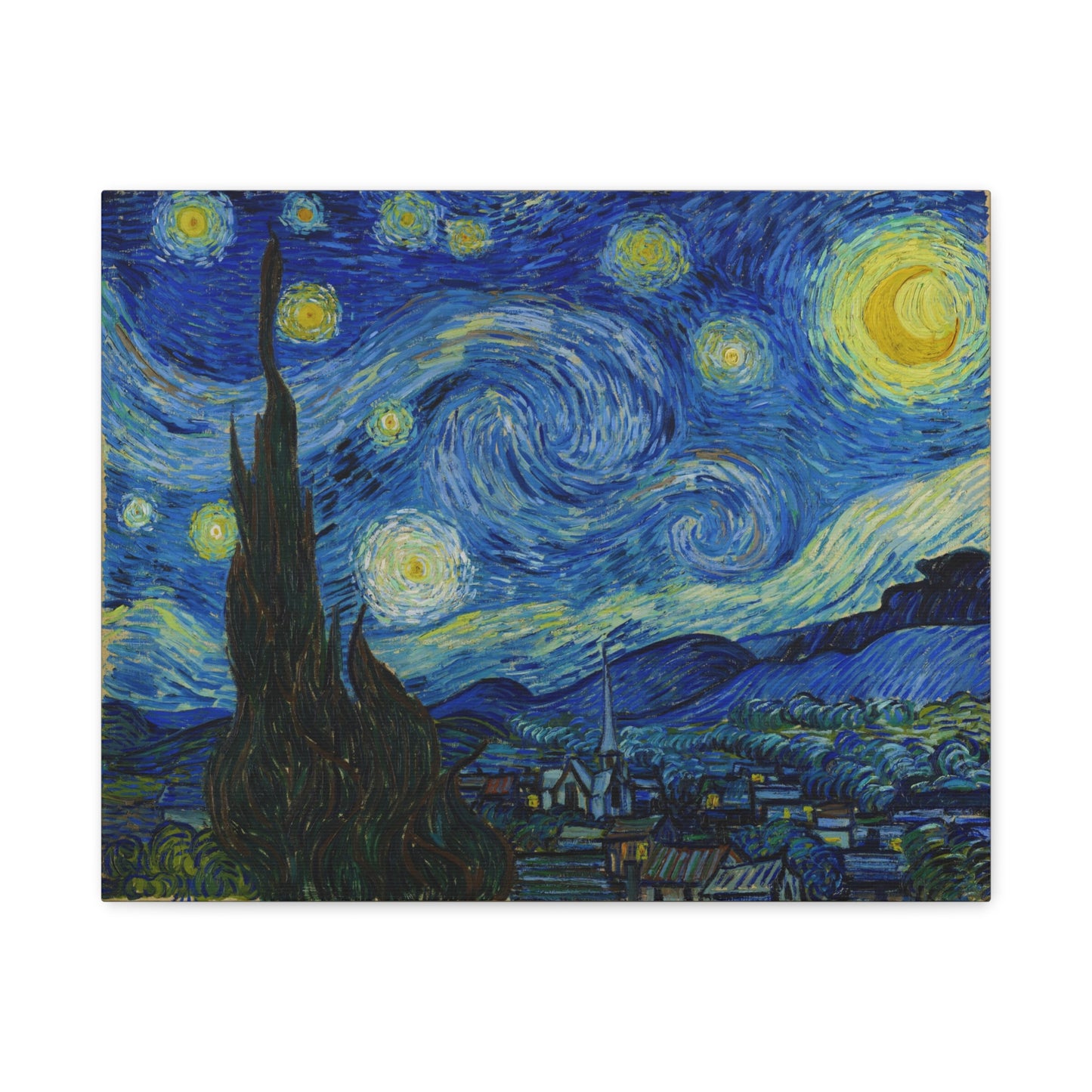 The Starry Night By Vincent van Gogh