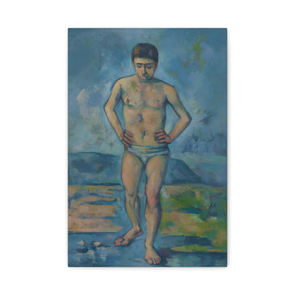 The Bather By Paul Cézanne