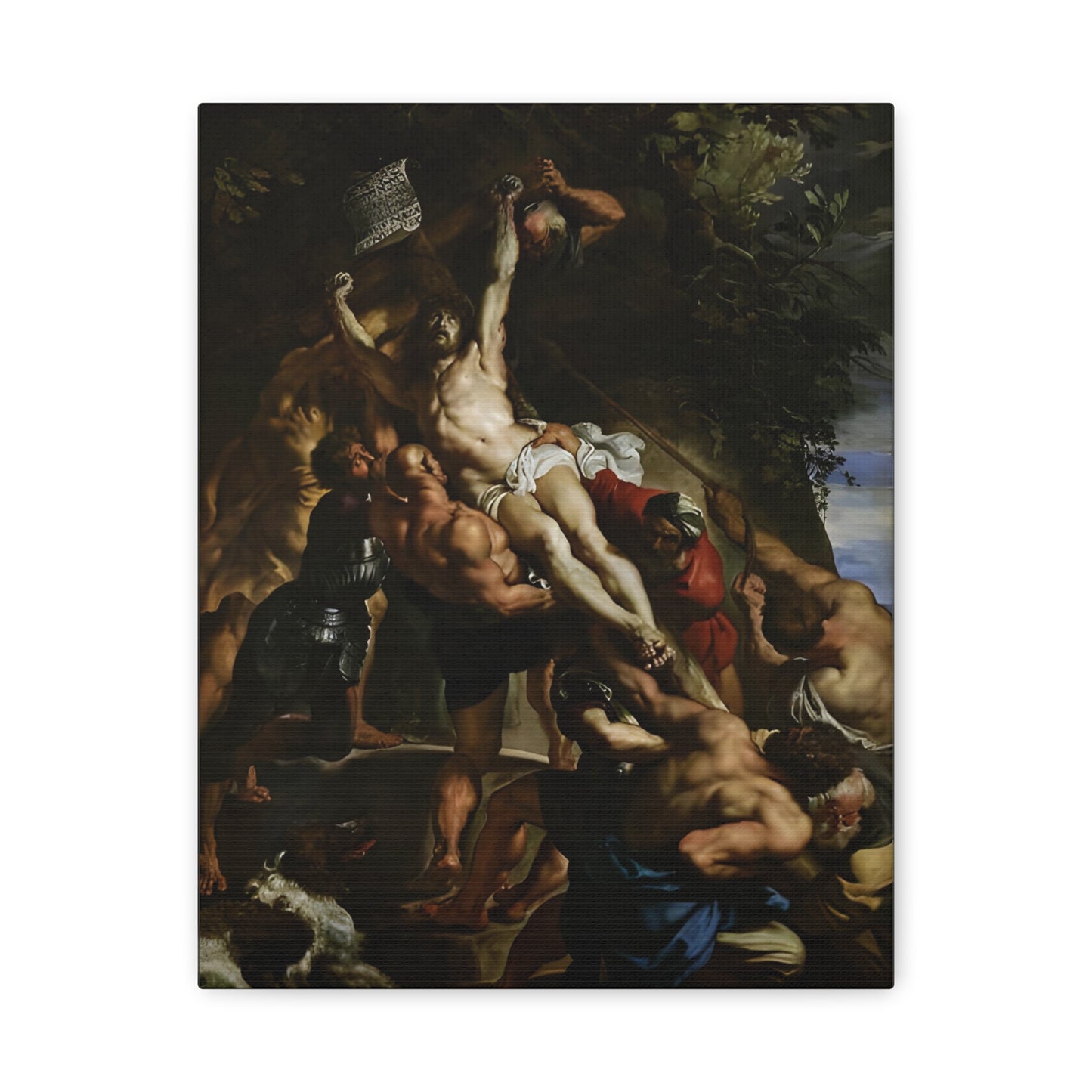 Elevation of the Cross II By Peter Paul Rubens