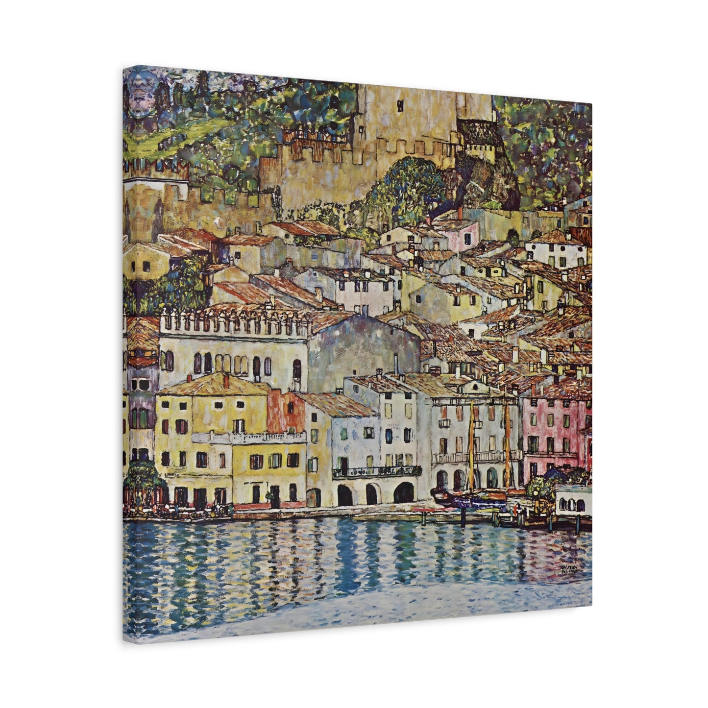 Malcesine on Lake Garda By Gustav Klimt